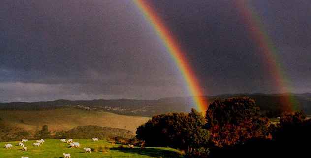 10 schöne Arten von Regenbogen