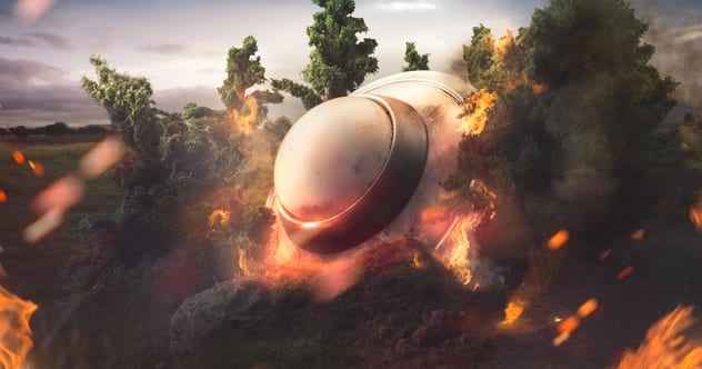 10 weniger bekannte UFO-Crash-Vorfälle